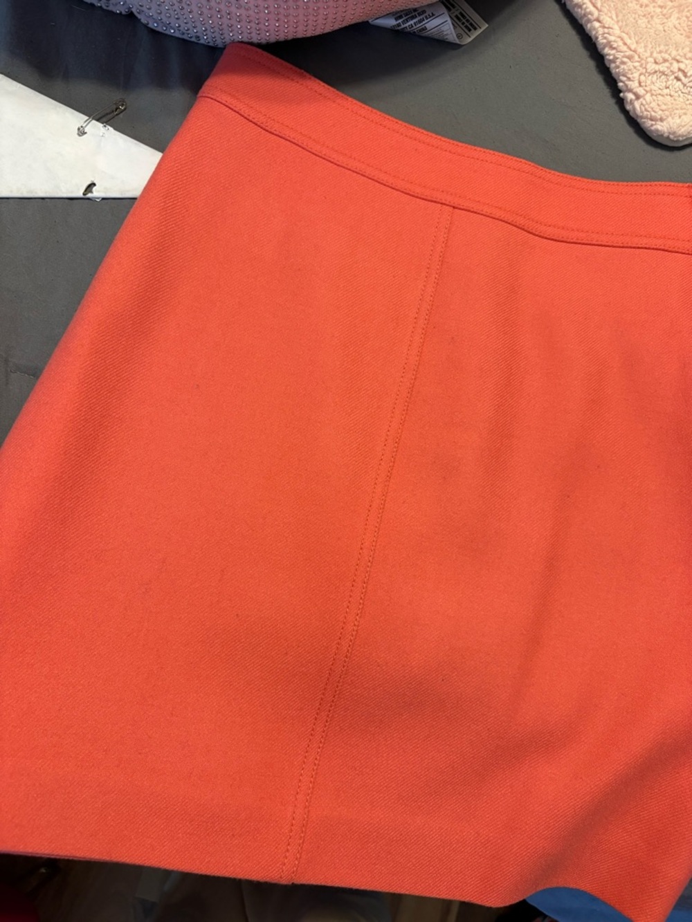 J. Crew Coral A-Line Skirt - Picture 7 of 7